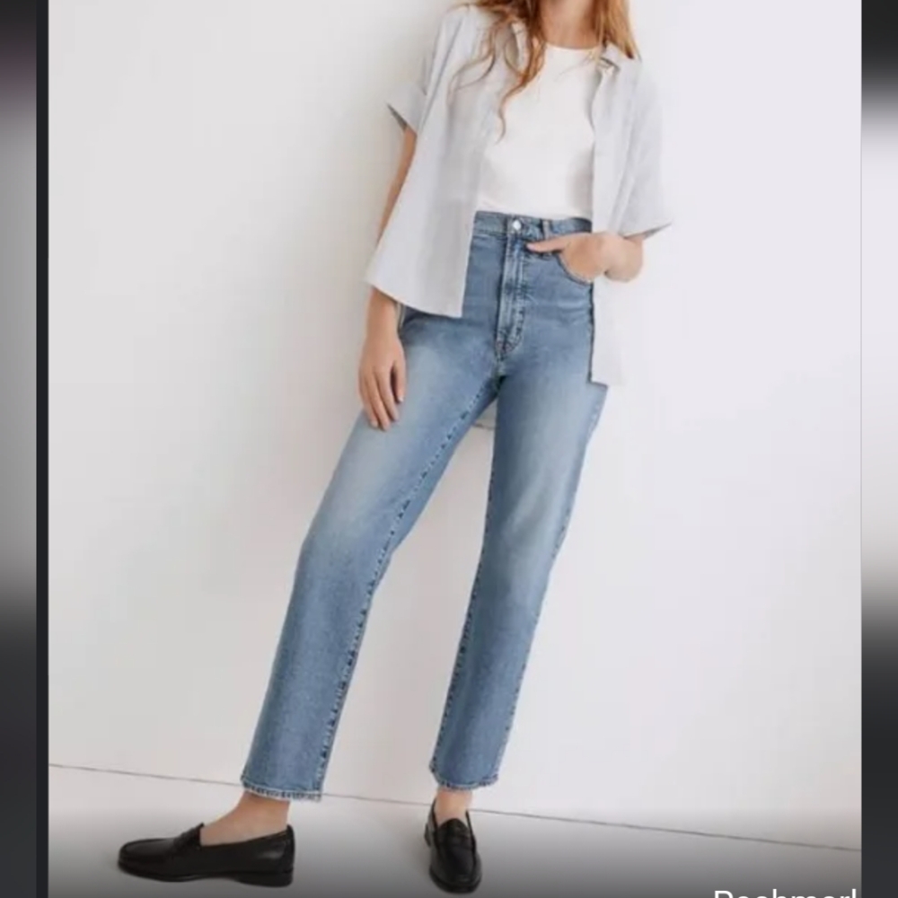 Madewell The Perfect Vintage Straight Crop Jean